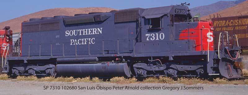 CVR Picture for EMD SD40R SP #7333 w/DS