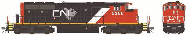 CVR Picture for SD40-2W CN/Map #5266 w/DS 2010s