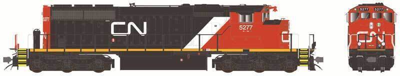 CVR Picture for SD40-2W CN/Noodle #5277 w/DS 2000s