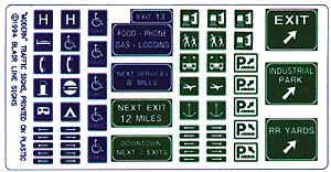 CVR Picture for Modern Info/Highway Signs
