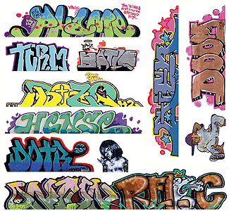 CVR Picture for Graffiti Decals Mega Pk #10 /11