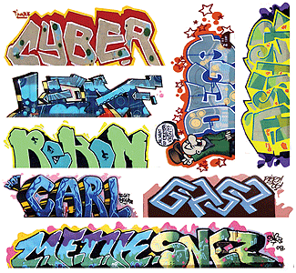 CVR Picture for Graffiti Decals Mega Pk #12 /8