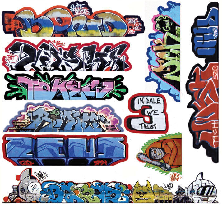 CVR Picture for Graffiti Decals Mega Pk #14 /10