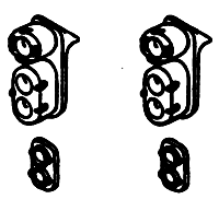 CVR Picture for Headlight Set - SP Pyle double end