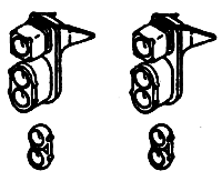 CVR Picture for Headlight Set - SP double end