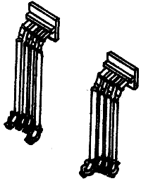 CVR Picture for MU Hose, 4 hose cluster 36in /4