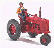 CVR Picture for Red Super M-TA Tractor metal kit
