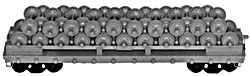 CVR Picture for 40ft wheel flat car
