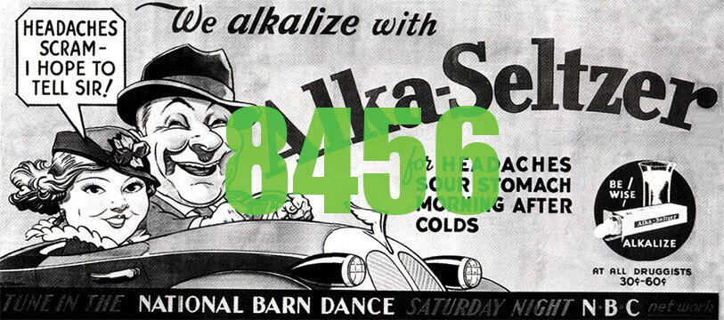 CVR Picture for Billboard - Alka-Seltzer