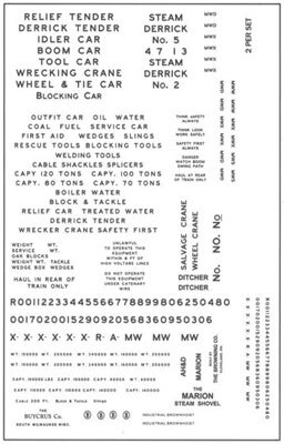 CVR Picture for Decal - Wreck train Black RR Gothic