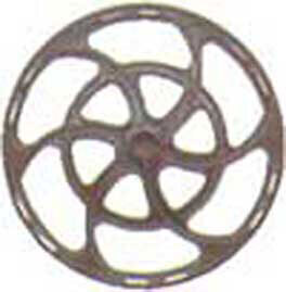 CVR Picture for Equipco Brake Wheel - Boxcar Red /8