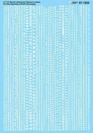 CVR Picture for Decal - Alphabet & Numbers White