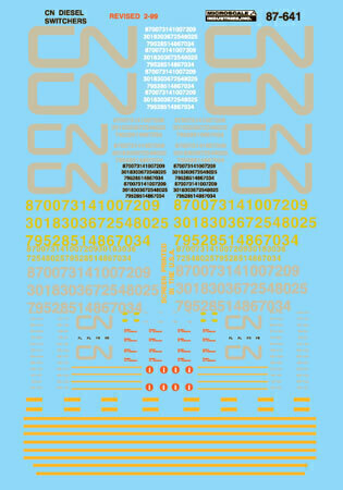 CVR Picture for Decal - CN Diesel Switcher 1961-92