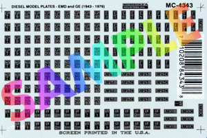 CVR Picture for MC Decal - Diesel Plts EMD/GE 1939+