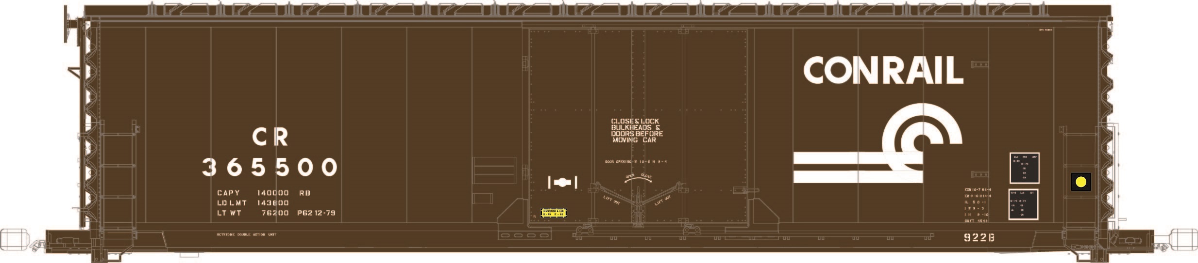 CVR Picture for GA 50' RBL 10-6 box CR #365500