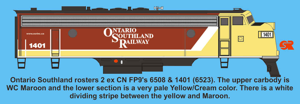CVR Picture for Decal - Ontario Southland FP9