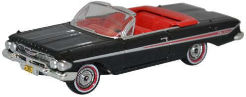 CVR Picture for 1961 Chev Impala Conv Black/Red
