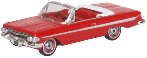 CVR Picture for 1961 Chev Impala Conv Red/White