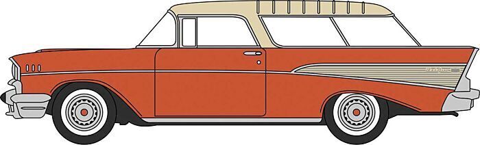 CVR Picture for 1957 Chevy Nomad Beige/Gold