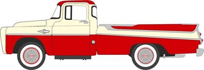 CVR Picture for 1957 Dodge D100 SweptsidePU Coral/W