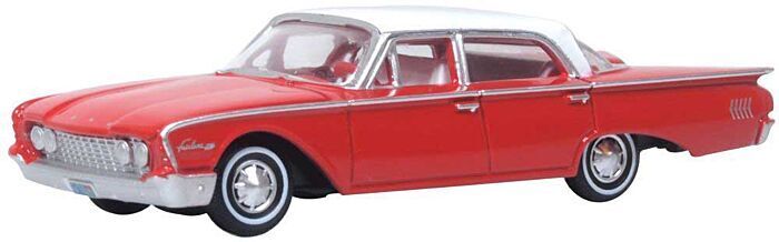 CVR Picture for 1960 Ford Fairlane Sedan 500 Red/Wh
