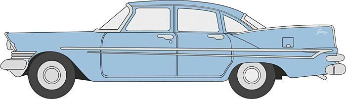CVR Picture for 1959 Plymouth Savoy Sedan Blue