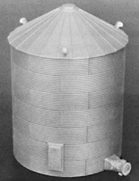 CVR Picture for 30' corrugated grain bin