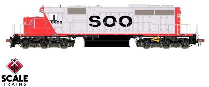 CVR Picture for RC SD40-2 SOO Line #6611 w/DS