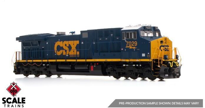CVR Picture for RC Wabtec CM44AC CSX/YN3 #7037 w/DS