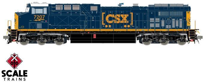 CVR Picture for RC Wabtec CM44AC CSX/YN3BC#7212w/DS