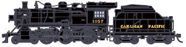 CVR Picture for 4-6-0 D10h CPR #1057 w/DS
