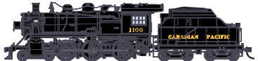 CVR Picture for 4-6-0 D10h CPR #1100 w/DS