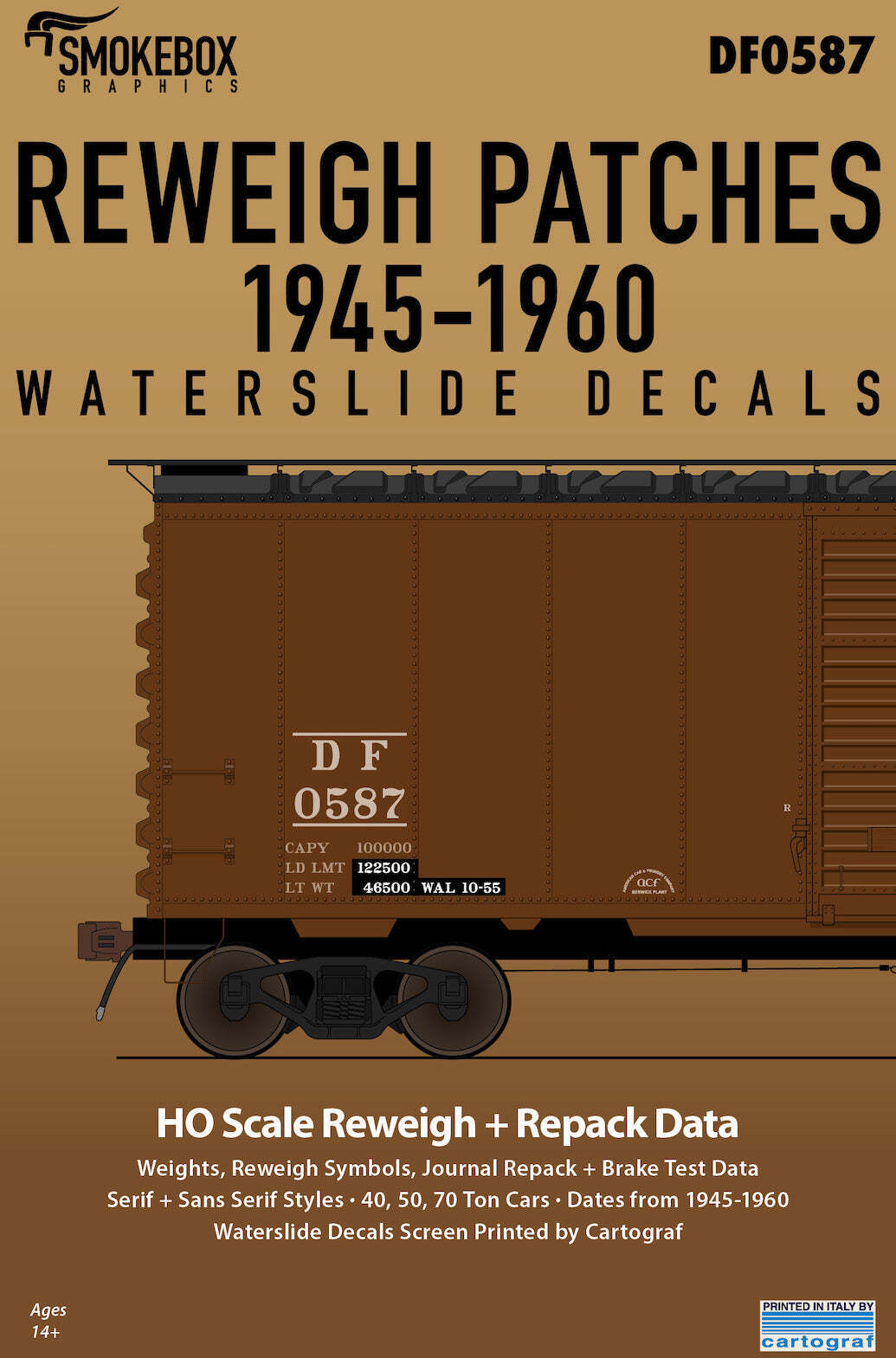 CVR Picture for Reweigh & repack Patches 1945-60