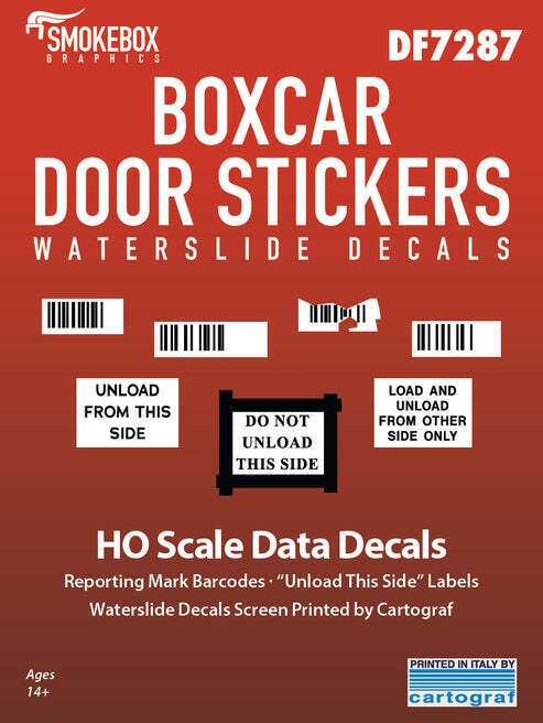 CVR Picture for Boxcar Door Stickers