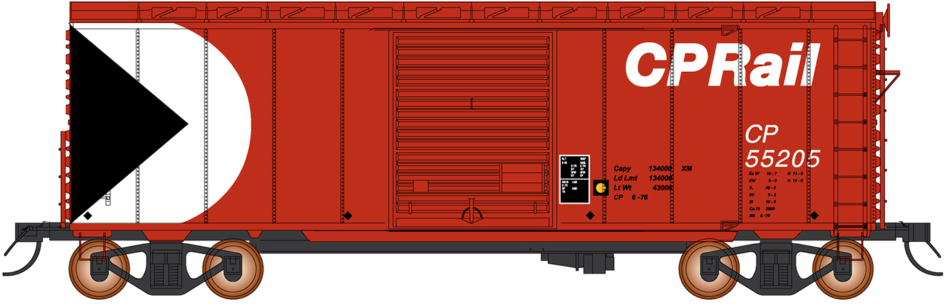 CVR Picture for 40' 10'6 box ImprovEnds CP Rail