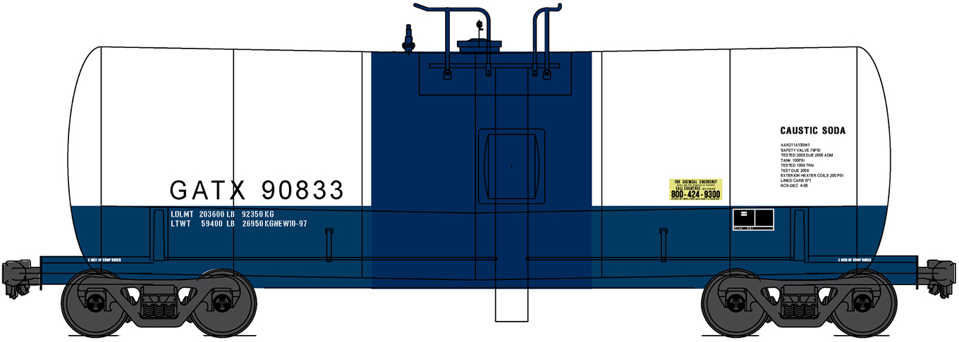 CVR Picture for 19.6kgal tank GATX/White