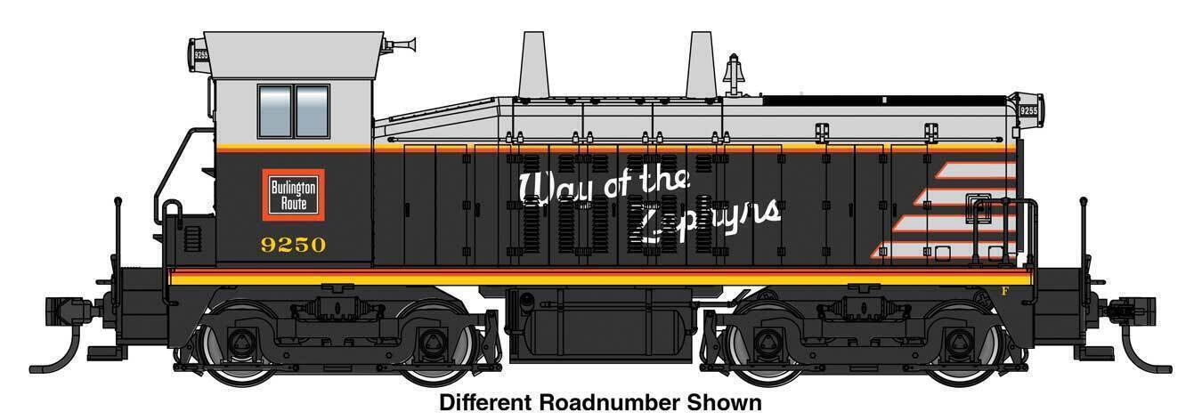 CVR Picture for EMD SW7 CB&Q #9253 w/DS