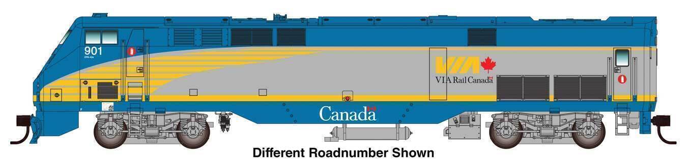 CVR Picture for GE P42 VIA Rail #912 w/DS