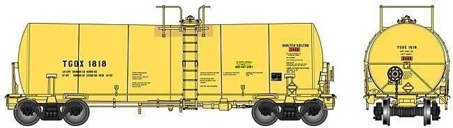 CVR Picture for 14kgal Molten Sulfur tank TGOX #1