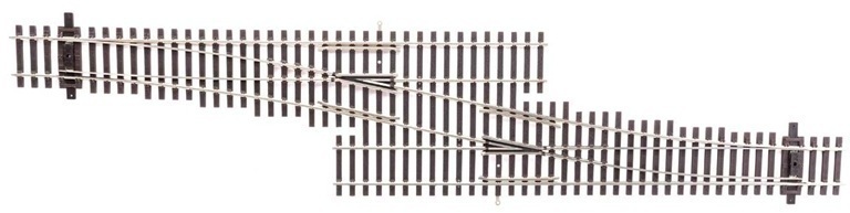 CVR Picture for Code 83 #5 SingleXover RH Switch