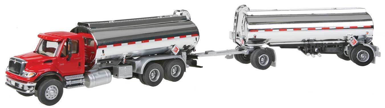 CVR Picture for IH 7600 Tank truck w/trailer Red