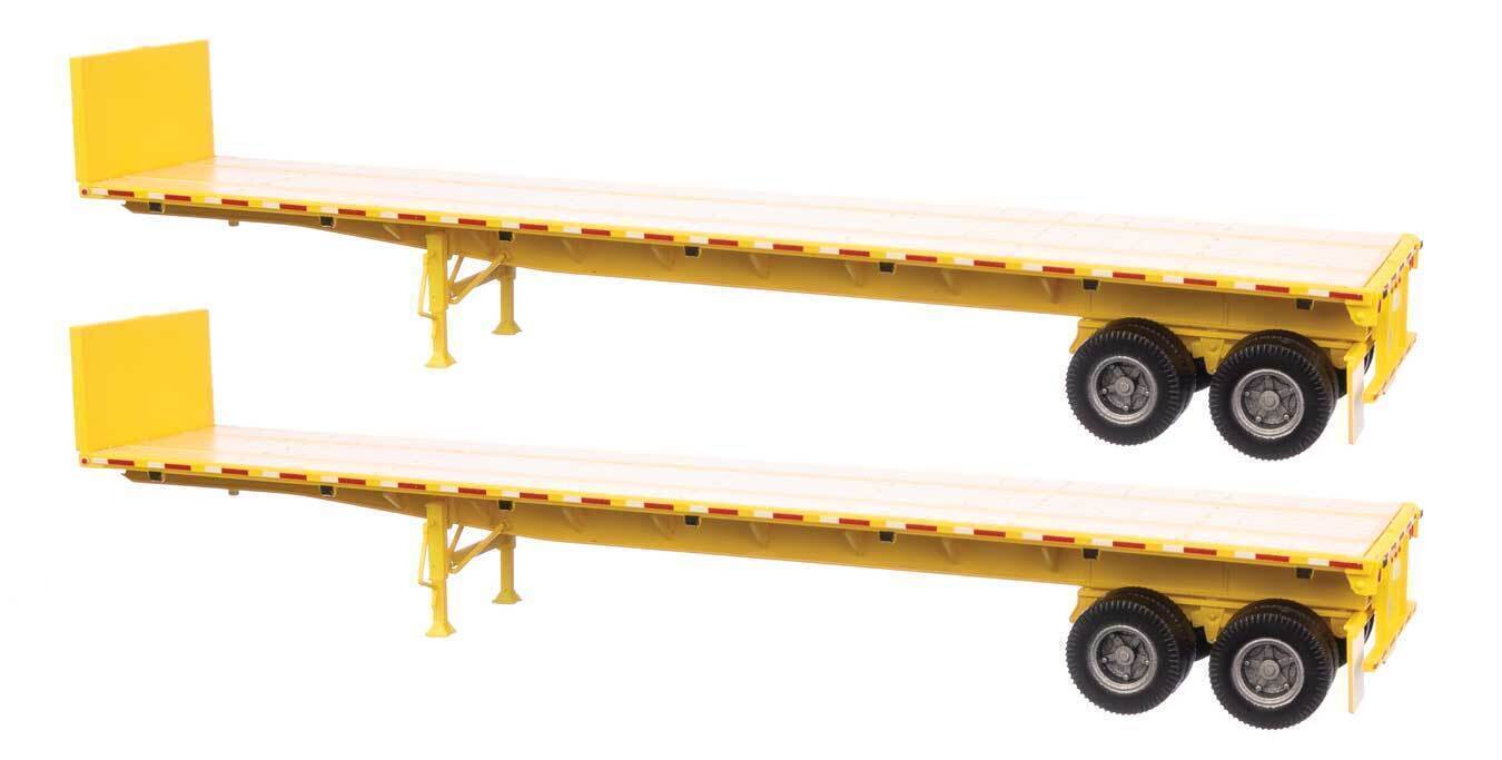 CVR Picture for Flatbed Trailer Yellow /2