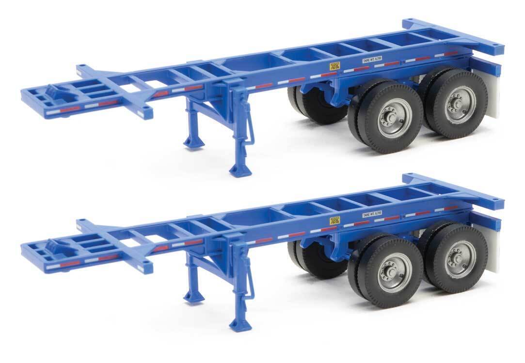 CVR Picture for 20' container chassis Blue 2pk