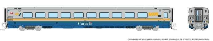CVR Picture for LRC Business coach VIA Rail/Canada