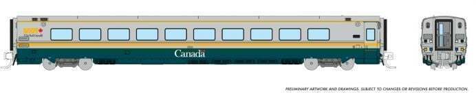 CVR Picture for LRC coach VIA RAil/Renaissance