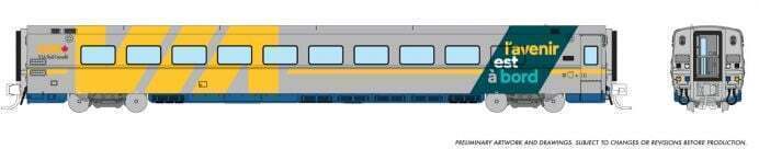 CVR Picture for LRC coach VIA Rail/Future