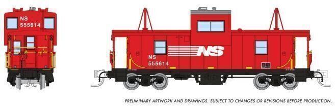 CVR Picture for WV caboose NS #555614