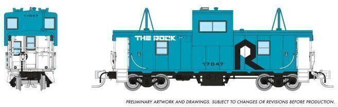 CVR Picture for WV caboose Rock Island #17047