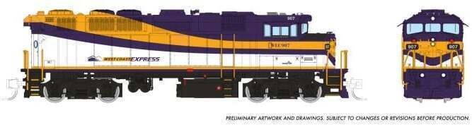 CVR Picture for F59PH WestCoastExp #907 w/DS