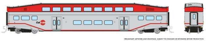 CVR Picture for Bilevel CalTrain coach